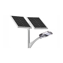 Solar de iluminação 12V 24VDC 65W LED Solar Luz de rua com painel solar e energia solar